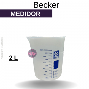 BECKER PLASTICO AZUL 2000 ML REF.7393T