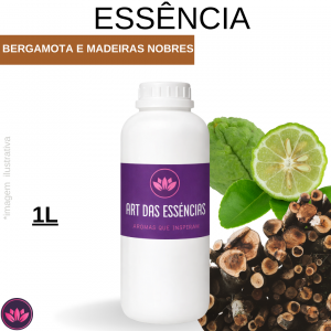 ESSÊNCIA BERGAMOTA E MADEIRAS NOBRES 1 LITRO