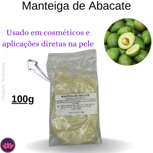 MANTEIGA DE ABACATE 100 GRS