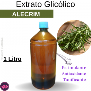 EXTRATO GLICOLICO DE ALECRIM 1 LITRO