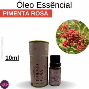 OLEO ESSENCIAL DE PIMENTA ROSA 10 ML