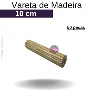 VARETAS 10 CM P/AROMATIZADOR 50 PÇS