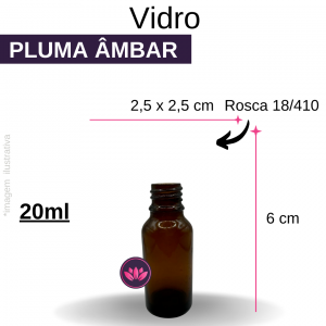 VD PLUMA 20 ML B/18 S/TP REF.1043FMT/4130FMT/3668CH