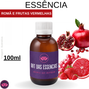 ESSÊNCIA ROMÃ E FRUTAS VERMELHAS 100 ML
