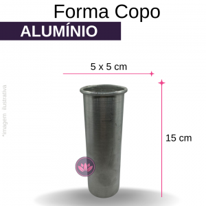 FORMA ALUMINIO COPO 5X15 (7 DIAS) REF. MA020/2711T/134FC