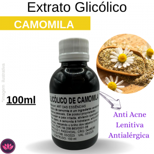 EXTRATO GLICÓLICO CAMOMILA 100ML