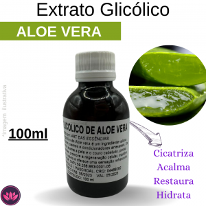 EXTRATO GLICOLICO ALOE VERA 100ML