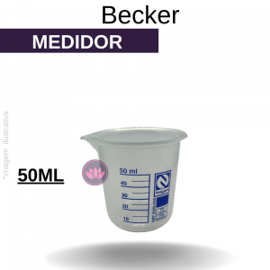 BECKER PLASTICO AZUL 50 ML REF.1238SS/1055T