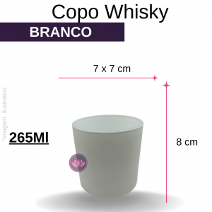 COPO BRANCO FOSCO 265ML