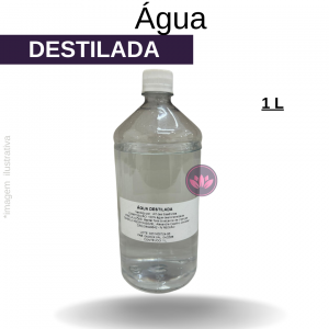 AGUA DESTILADA /DESMINERALIZADA 1 LT