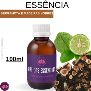 ESSÊNCIA BERGAMOTA E MADEIRAS NOBRES 100 ML