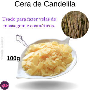 CERA DE CANDELILA - 100 GRS