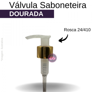 VALVULA B/24/410 SAB. DOURADA LUXO REF.4203MTZ/127885MEGA/LEAD/4775MTZ