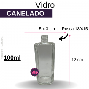 VD CANELADO LISO 100 ML B/18/415 REF.SS