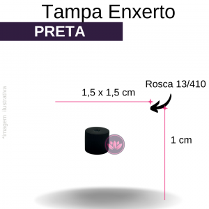 TP ENXERTO B/13 PRETA REF.4986SS