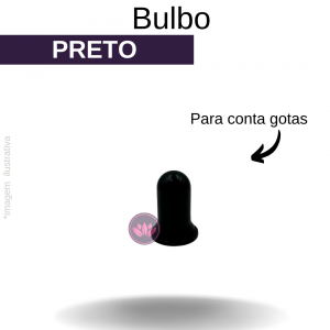 BULBO PRETO REF.1745FMT/4049FMT/4047FMT