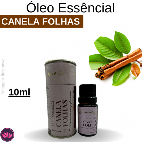 OLEO ESSENCIAL DE CANELA FOLHAS 10ML AROMALIFE