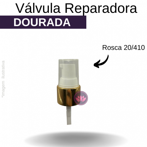 VALVULA REP. PONTAS B/20/410 DOURADA/BRANCO REF.3323MTZ