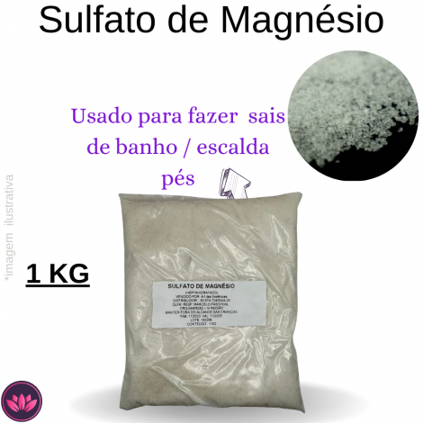 SULFATO DE MAGNESIO 1 KG REF.1608T/1585T