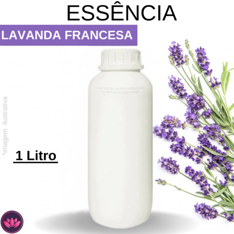 ESSÊNCIA LAVANDA FRANCESA 1 LITRO