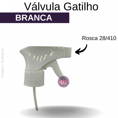 VALVULA GATILHO 28/410 BRANCA REF.1191SS/3149MTZ/MEGA/1191W