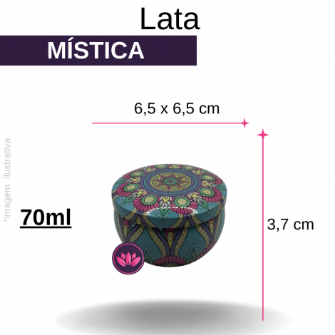 LATA MISTICA REDONDA 70ML