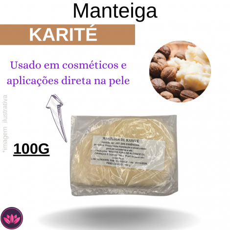 MANTEIGA DE KARITE 100 GRS