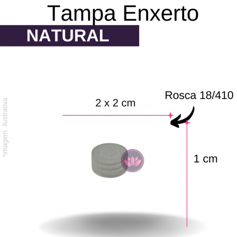 TP ENXERTO B/18/410 NATURAL REF.980SS