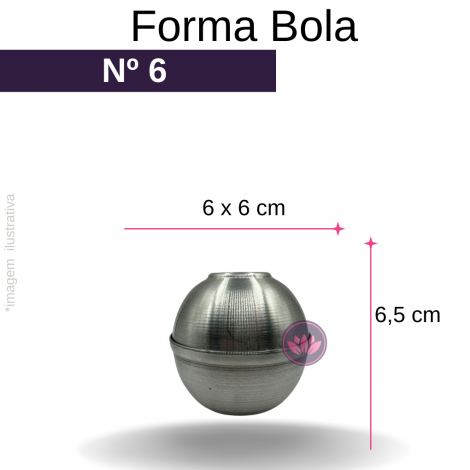 FORMA BOLA N 6 REF.2670T/51FC