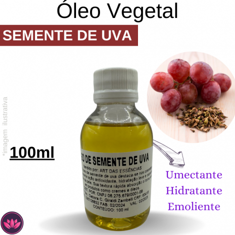 OLEO DE SEMENTE DE UVA 100 ML