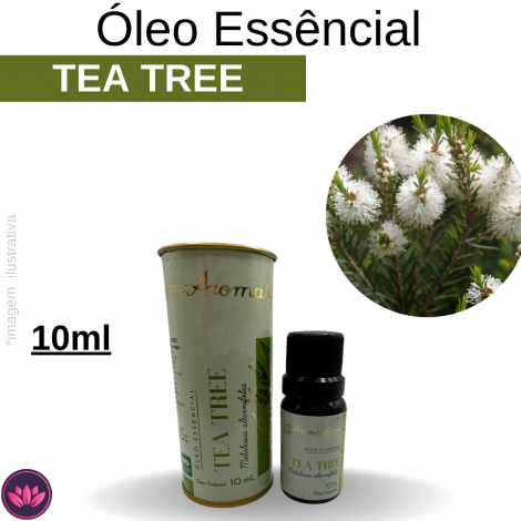 OLEO ESSENCIAL DE TEA TREE / MELALEUCA ORGANICO 10 ML AROMALIFE