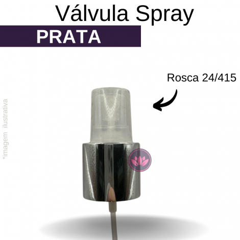 VALVULA B/24/415 SPRAY PRATA/TRANSP REF.4732MTZ/137689MEGA