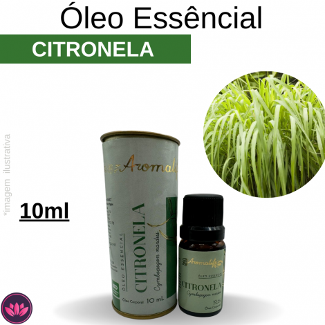 OLEO ESSENCIAL DE CITRONELA 10 ML