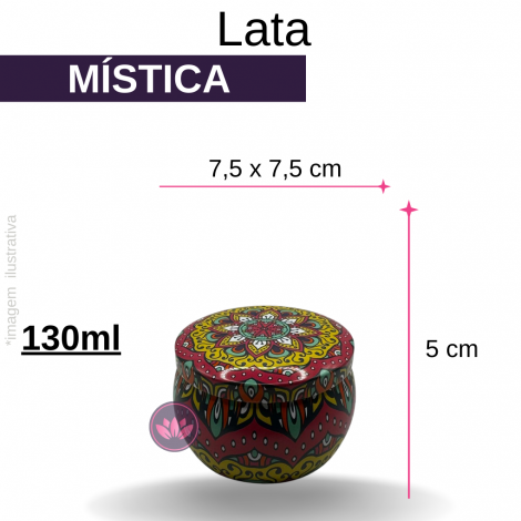 LATA MISTICA REDONDA 100ML