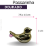 PASSARINHO PORCELANA METALIZADO REF.1621646MEGA/50239NE