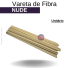 VARETA DE FIBRA 25CM  NUDE UNIDADE REF.210112NE/4291MTZ