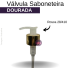 VALVULA B/28/410 SAB. OURO BRILHO REF.4921MTZ/131025MEGA/5684SS/6630T