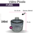 VIDRO PICOLO 240ML FUME B/28