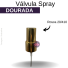 VALVULA B/20/415 SPRAY DOURADA REF.25MTZ/137657MEGA/90058NE/4856MTZ