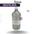 AGUA DESTILADA /DESMINERALIZADA 1 LT