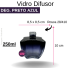 VIDRO DIFUSOR 250 ML DEG PRETO/AZUL B/28